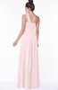 ColsBM Elisa Petal Pink Simple A-line One Shoulder Half Backless Chiffon Flower Bridesmaid Dresses