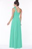 ColsBM Elisa Seafoam Green Simple A-line One Shoulder Half Backless Chiffon Flower Bridesmaid Dresses
