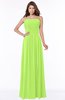 ColsBM Danna Bright Green Modern A-line Strapless Sleeveless Floor Length Bridesmaid Dresses