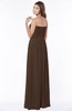 ColsBM Danna Copper Modern A-line Strapless Sleeveless Floor Length Bridesmaid Dresses
