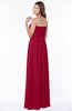 ColsBM Danna Dark Red Modern A-line Strapless Sleeveless Floor Length Bridesmaid Dresses