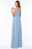ColsBM Danna Dusty Blue Modern A-line Strapless Sleeveless Floor Length Bridesmaid Dresses