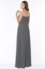 ColsBM Danna Grey Modern A-line Strapless Sleeveless Floor Length Bridesmaid Dresses
