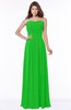 ColsBM Danna Jasmine Green Modern A-line Strapless Sleeveless Floor Length Bridesmaid Dresses