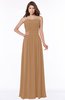 ColsBM Danna Light Brown Modern A-line Strapless Sleeveless Floor Length Bridesmaid Dresses