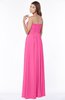 ColsBM Danna Rose Pink Modern A-line Strapless Sleeveless Floor Length Bridesmaid Dresses