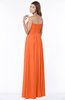 ColsBM Danna Tangerine Modern A-line Strapless Sleeveless Floor Length Bridesmaid Dresses