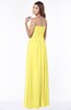 ColsBM Danna Yellow Iris Modern A-line Strapless Sleeveless Floor Length Bridesmaid Dresses