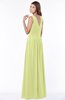 ColsBM Yasmin Lime Sherbet Modern V-neck Zip up Floor Length Ruching Bridesmaid Dresses