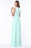 ColsBM Ayla Blue Glass Elegant Zip up Chiffon Floor Length Pick up Bridesmaid Dresses