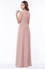 ColsBM Ayla Blush Pink Elegant Zip up Chiffon Floor Length Pick up Bridesmaid Dresses