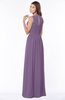 ColsBM Ayla Chinese Violet Elegant Zip up Chiffon Floor Length Pick up Bridesmaid Dresses