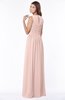ColsBM Ayla Dusty Rose Elegant Zip up Chiffon Floor Length Pick up Bridesmaid Dresses