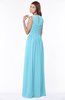 ColsBM Ayla Light Blue Elegant Zip up Chiffon Floor Length Pick up Bridesmaid Dresses