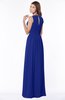 ColsBM Ayla Nautical Blue Elegant Zip up Chiffon Floor Length Pick up Bridesmaid Dresses