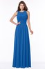 ColsBM Ayla Royal Blue Elegant Zip up Chiffon Floor Length Pick up Bridesmaid Dresses