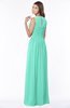 ColsBM Ayla Seafoam Green Elegant Zip up Chiffon Floor Length Pick up Bridesmaid Dresses