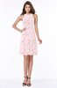 ColsBM Kathryn Petal Pink Sexy A-line Sleeveless Zip up Chiffon Bridesmaid Dresses