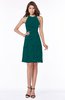 ColsBM Kathryn Shaded Spruce Sexy A-line Sleeveless Zip up Chiffon Bridesmaid Dresses