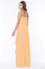 ColsBM Lana Apricot Gorgeous Sleeveless Chiffon Floor Length Ruching Bridesmaid Dresses
