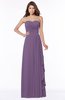 ColsBM Lana Chinese Violet Gorgeous Sleeveless Chiffon Floor Length Ruching Bridesmaid Dresses
