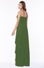 ColsBM Lana Garden Green Gorgeous Sleeveless Chiffon Floor Length Ruching Bridesmaid Dresses