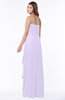 ColsBM Lana Pastel Lilac Gorgeous Sleeveless Chiffon Floor Length Ruching Bridesmaid Dresses