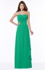 ColsBM Lana Pepper Green Gorgeous Sleeveless Chiffon Floor Length Ruching Bridesmaid Dresses