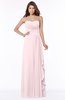 ColsBM Lana Petal Pink Gorgeous Sleeveless Chiffon Floor Length Ruching Bridesmaid Dresses