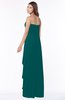 ColsBM Lana Shaded Spruce Gorgeous Sleeveless Chiffon Floor Length Ruching Bridesmaid Dresses