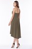 ColsBM Anahi Carafe Brown Gorgeous A-line Strapless Half Backless Ruching Bridesmaid Dresses