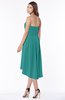 ColsBM Anahi Emerald Green Gorgeous A-line Strapless Half Backless Ruching Bridesmaid Dresses