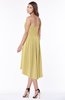 ColsBM Anahi Gold Gorgeous A-line Strapless Half Backless Ruching Bridesmaid Dresses