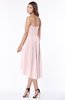 ColsBM Anahi Petal Pink Gorgeous A-line Strapless Half Backless Ruching Bridesmaid Dresses