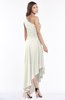 ColsBM Maggie Cream Luxury A-line Zip up Chiffon Floor Length Ruching Bridesmaid Dresses