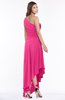 ColsBM Maggie Fandango Pink Luxury A-line Zip up Chiffon Floor Length Ruching Bridesmaid Dresses