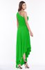 ColsBM Maggie Jasmine Green Luxury A-line Zip up Chiffon Floor Length Ruching Bridesmaid Dresses