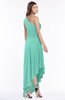 ColsBM Maggie Mint Green Luxury A-line Zip up Chiffon Floor Length Ruching Bridesmaid Dresses