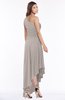 ColsBM Maggie Mushroom Luxury A-line Zip up Chiffon Floor Length Ruching Bridesmaid Dresses