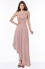 ColsBM Maggie Nectar Pink Luxury A-line Zip up Chiffon Floor Length Ruching Bridesmaid Dresses