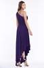 ColsBM Maggie Royal Purple Luxury A-line Zip up Chiffon Floor Length Ruching Bridesmaid Dresses