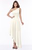 ColsBM Maggie Whisper White Luxury A-line Zip up Chiffon Floor Length Ruching Bridesmaid Dresses