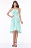 ColsBM Kyndall Blue Glass Luxury A-line Sleeveless Zip up Chiffon Pick up Bridesmaid Dresses