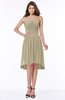 ColsBM Kyndall Candied Ginger Luxury A-line Sleeveless Zip up Chiffon Pick up Bridesmaid Dresses