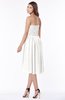 ColsBM Kyndall Cloud White Luxury A-line Sleeveless Zip up Chiffon Pick up Bridesmaid Dresses