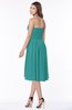ColsBM Kyndall Emerald Green Luxury A-line Sleeveless Zip up Chiffon Pick up Bridesmaid Dresses