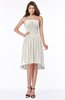 ColsBM Kyndall Off White Luxury A-line Sleeveless Zip up Chiffon Pick up Bridesmaid Dresses