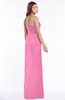 ColsBM Kenna Carnation Pink Gorgeous A-line Sleeveless Half Backless Satin Floor Length Bridesmaid Dresses