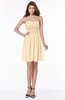 ColsBM Kaylee Marzipan Gorgeous A-line Sleeveless Half Backless Knee Length Ruching Bridesmaid Dresses