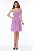 ColsBM Kaylee Orchid Gorgeous A-line Sleeveless Half Backless Knee Length Ruching Bridesmaid Dresses